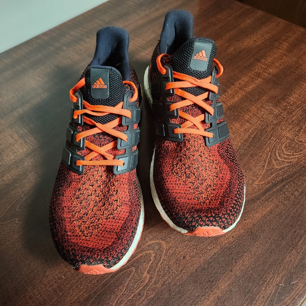 NWOT: Adidas Ultra Boost 2.0 Solar Red, Men's 12 US AQ5930